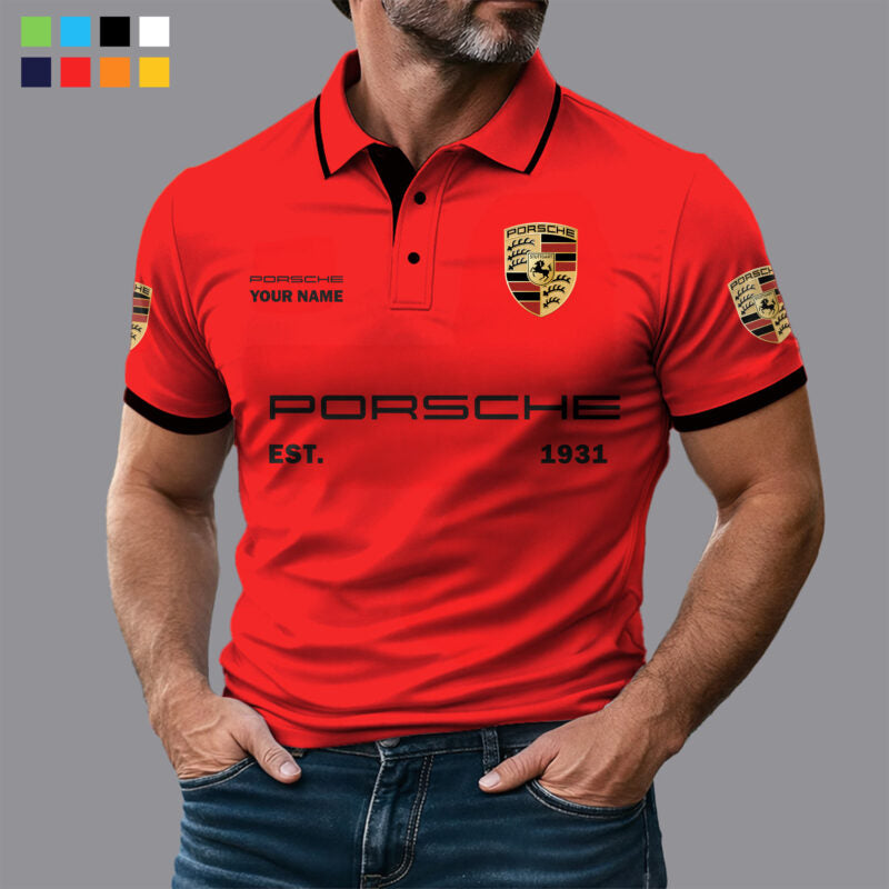 Polo Shirt Porshe KK01667 81Uf - Limitierte Edition