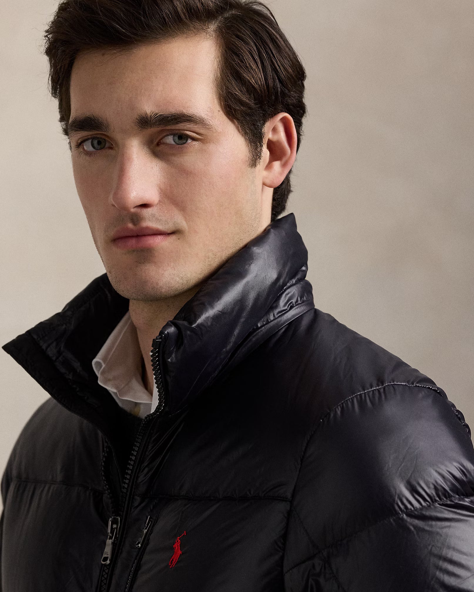 Ralph Lauren Gorham Glänzende Daunenjacke | Letzte Stücke