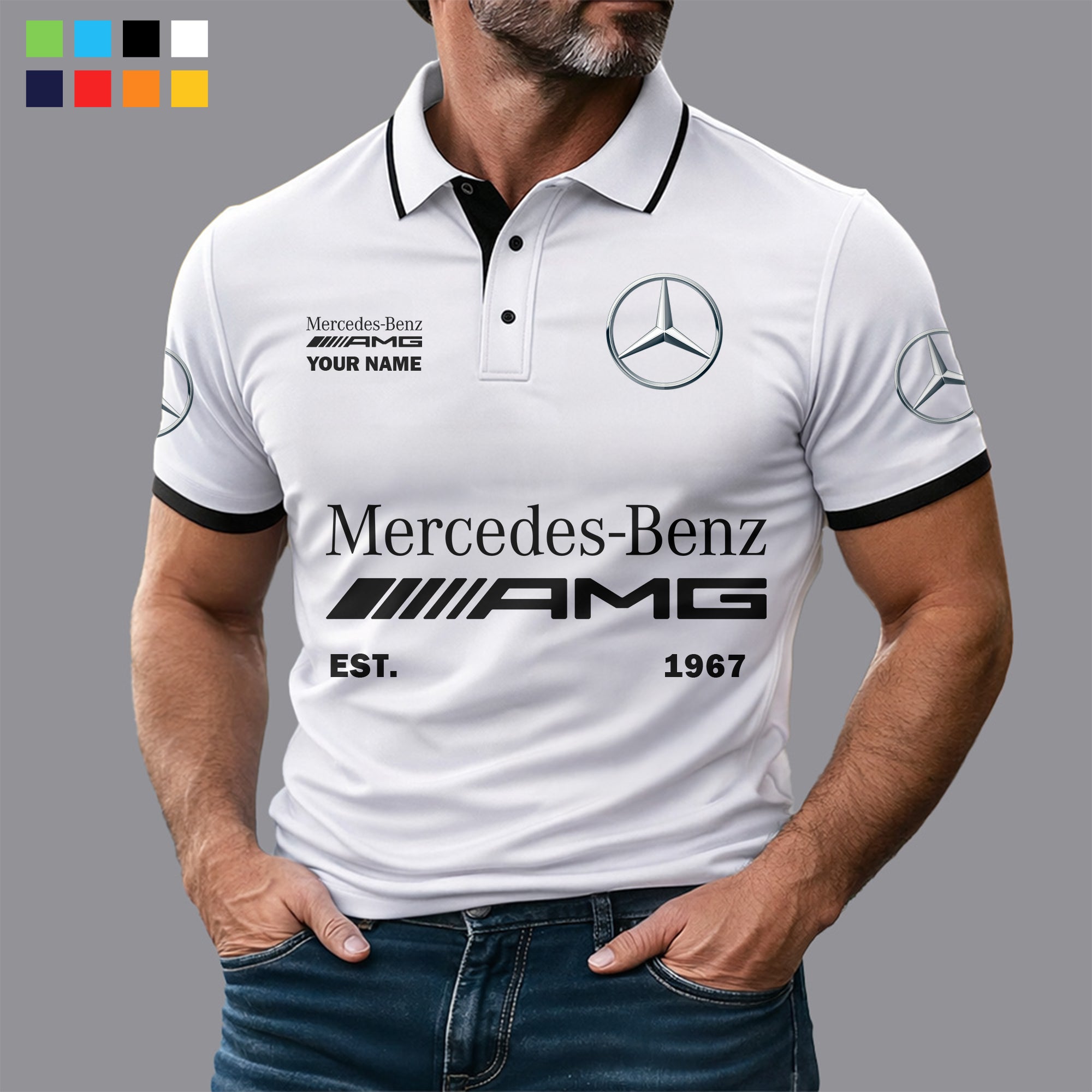 Polo Shirt AMG  KK01666 f46V - Limitierte Edition